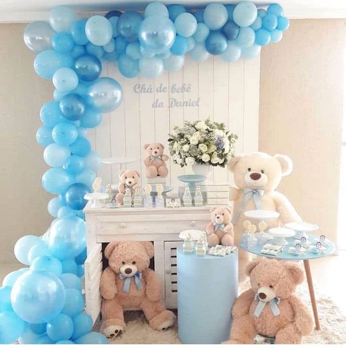 Teddy bear baby shower: 50 na may temang mga ideya sa dekorasyon