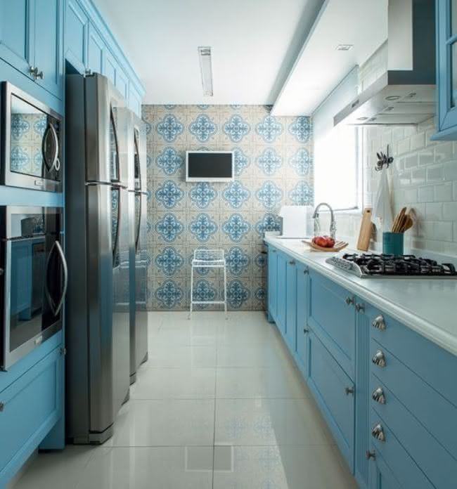 Sininen keittiö: 74 mallia jokaiseen makuun