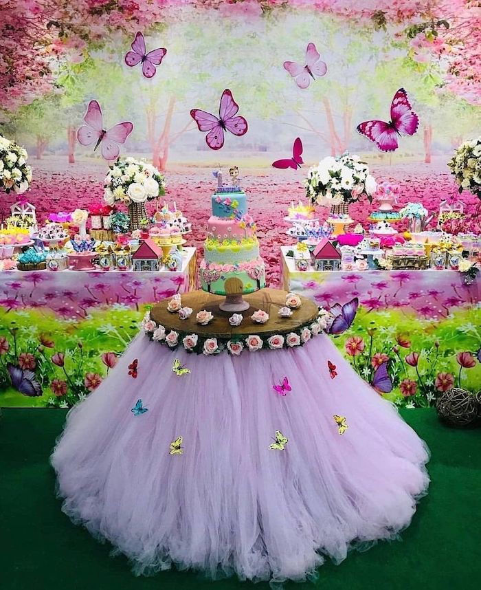蝶をテーマにしたパーティー：44のクリエイティブな装飾アイデアを見る