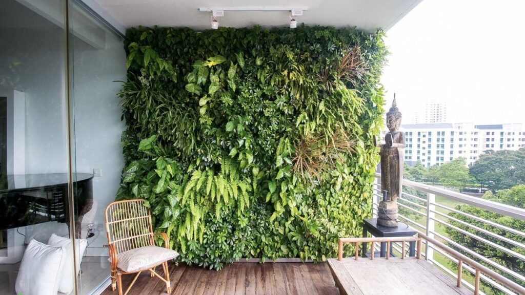 Зид природних биљака: 42 инспиративна модела