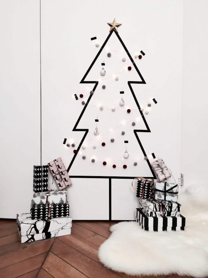 Dekoracje salonu na Boże Narodzenie: 30 niedrogich pomysłów