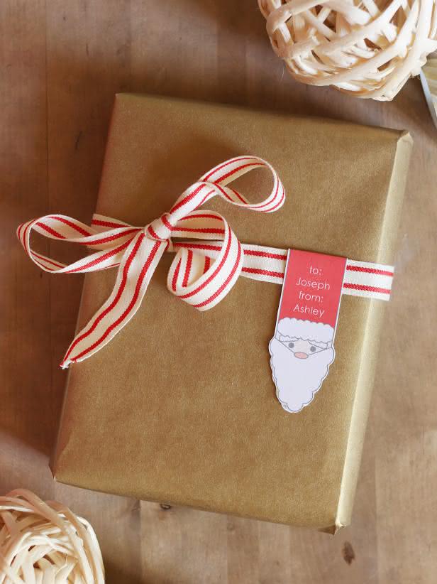 DIY karácsonyi címkék: 23 ajándék címke minták