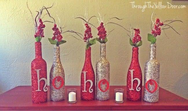 Декорирани бутилки за Коледа: 27 креативни и лесни за изпълнение идеи